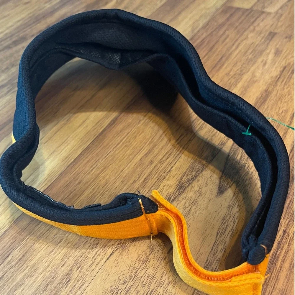OC Sports Golf Visor Hat Mens OSFM Black Orange Q3 Technology Mesh Adjustable